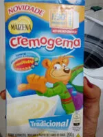 Mängden socker i Mingau Tradicional Maizena Cremogema Caixa 200g