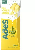 Mängden socker i Bebida à Base De Soja Abacaxi Ades Caixa 200ml