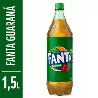 Mängden socker i Refrigerante Guaraná Fanta Garrafa 1,5l