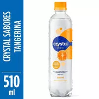 Mängden socker i água Saborizada Com Gás Tangerina E Capim Limão Crystal Sabores Garrafa 510ml