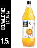 Mängden socker i Refresco Laranja Del Valle Fresh Garrafa 1,5l