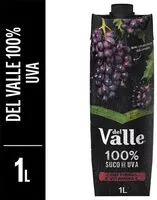 Mängden socker i Suco Uva Del Valle Caixa 1l