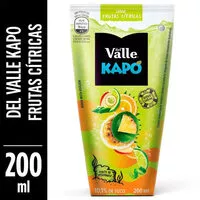 Mängden socker i Bebida Frutas Cítricas Del Valle Kapo Caixa 200ml