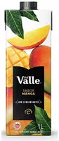 Mängden socker i Néctar Manga Del Valle Caixa 1l