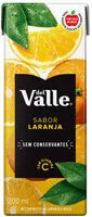 Mängden socker i Néctar Laranja Del Valle Caixa 200ml