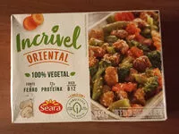 Mängden socker i Carne de soja com legumes