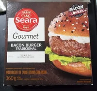 Mängden socker i Hambúrguer de Carne Bovina com Bacon