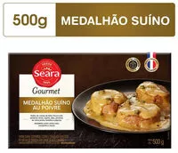 Mängden socker i Medalhão De Carne Suína Au Poivre Seara Gourmet Caixa 500g