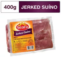 Mängden socker i Jerked Suíno Salgado Seara 400g