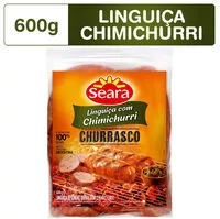 Mängden socker i Linguiça De Carne Suína Com Chimichurri Seara Churrasco 600g