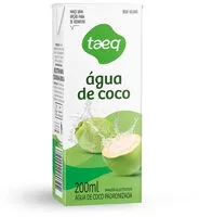 Mängden socker i Agua De Coco Taeq Tetrapak 200ml