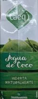 Mängden socker i água De Coco Taeq