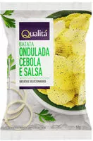 Mängden socker i Salgadinho P/aperitivo Qualita Ond Ceb/salsa 50g