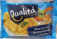 Mängden socker i Qualitá Macarrão Instantâneo 4 Queijos