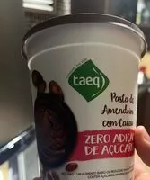 Mängden socker i Pasta de Amendoim com Cacau