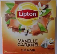 Mängden socker i Thé noir vanille caramel