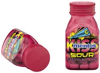 Mängden socker i Pastilha Morango Zero Açúcar Mentos Kiss Sour Frasco 38,5g 55 Unidades