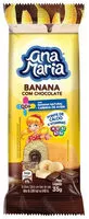 Mängden socker i Bolo Banana Recheio Chocolate Ana Maria Qd Pacote 35g