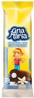 Mängden socker i Bolo Chocolate Recheio Baunilha Ana Maria Pacote 35g