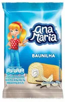 Mängden socker i Bolo Baunilha Recheio Baunilha Ana Maria Pacote 70g
