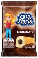 Mängden socker i Bolo Baunilha Recheio Chocolate Ana Maria Pacote 70g