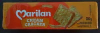 Mängden socker i Cream cracker