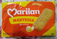 Mängden socker i Biscoito sabor de manteiga