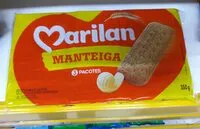 Mängden socker i Biscoito Manteiga Marilan Pacote 350g