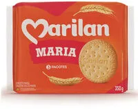 Mängden socker i Biscoito Maria Marilan Pacote 350g
