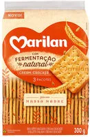 Mängden socker i Biscoito Cream Cracker Marilan Pacote 300g