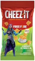 Mängden socker i Salgadinho Creme E Cebola Free Fire Cheez It Pacote 115g
