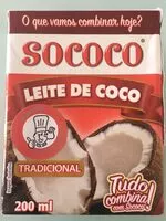 Mängden socker i Leite De Coco Sococo