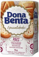 Mängden socker i Farinha De Trigo Para Pães Dona Benta Especialidades Pacote 1kg