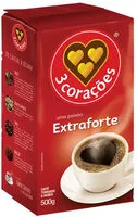 Mängden socker i Café Torrado E Moído A Vácuo Extraforte 3 Corações Pacote 500g