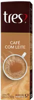 Mängden socker i Café Com Leite Em Cápsula Tres Caixa 90g 10 Unidades