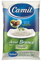 Mängden socker i Camil Branco Tipo 2 Pacote