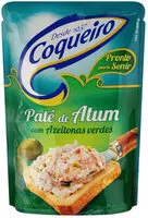Mängden socker i Patê Atum Com Azeitonas Verdes Coqueiro Sachê 170g