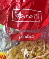 Mängden socker i Macarrão parafuso