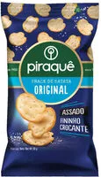 Mängden socker i Snack De Batata Original Piraquê Pacote 60g