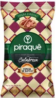 Mängden socker i Biscoito Salgadinho Calabresa Piraquê Comida Di Buteco Pacote 90g