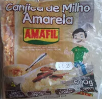 Mängden socker i Canjica de Milho Amarela