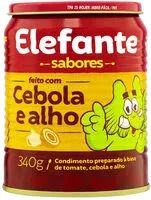 Mängden socker i Extrato De Tomate Com Cebola E Alho Elefante Lata 340g