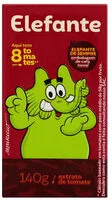 Mängden socker i Extrato De Tomate Elefante Caixa 135g