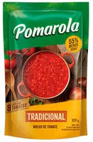 Mängden socker i Molho De Tomate Tradicional Pomarola Sachê 320g