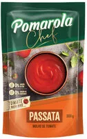 Mängden socker i Molho De Tomate Passata Pomarola Chef Sachê 300g