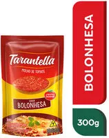 Mängden socker i Molho De Tomate Bolonhesa Tarantella Sachê 300g