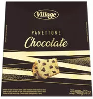 Mängden socker i Panettone Com Gotas De Chocolate Village Caixa 908g
