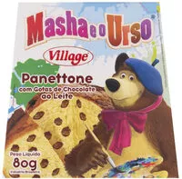 Mängden socker i Mini Panettone Com Gotas De Chocolate Ao Leite Baby Shark Village Caixa 80g