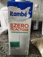 Mängden socker i Leite semidesnatado zero lactose Itambé