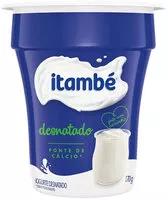 Mängden socker i Iogurte Desnatado Itambé Copo 170g